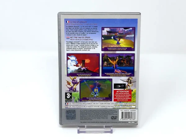 Parte trasera de Spyro: Enter the Dragonfly (FRA) (Platinum) (Rebajado) para PlayStation 2, edición PAL Francia