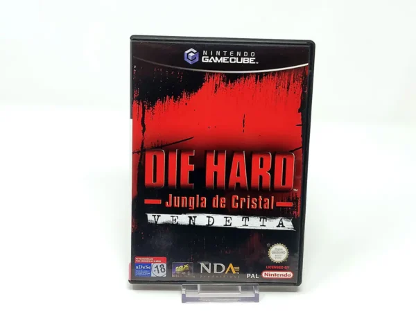 Portada de Die Hard: Vendetta (ESP) para Nintendo GameCube, edición PAL España, de segunda mano