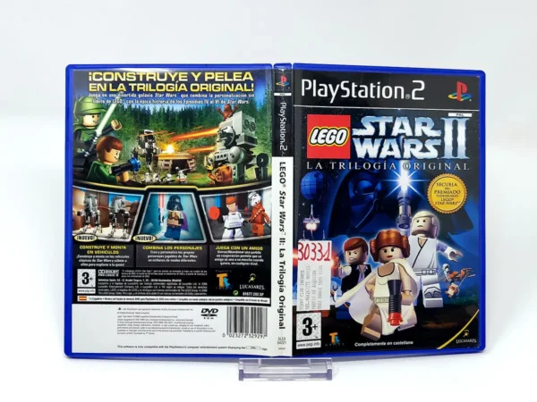 LEGO Star Wars II: La Trilogía Original (ESP) (Carátula) (Rebajado) para PlayStation 2, edición PAL España, de segunda mano