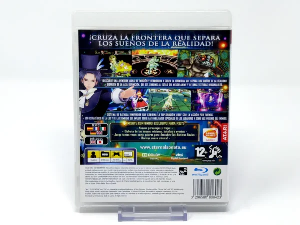 Lateral de la caja de Eternal Sonata (ESP) (Incluye cubre) para PlayStation 3