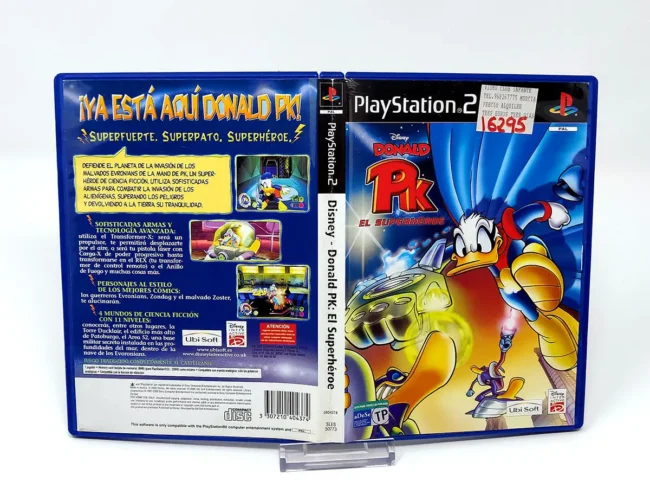 Disney's Donald Duck PK: El Superhéroe (ESP) (v2) (Carátula) (Rebajado)