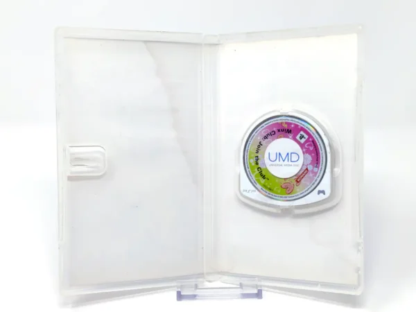 Interior del juego Winx Club: Únete al Club (ESP) (Rebajado) para PSP con disco y manual
