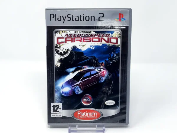 Portada de Need for Speed: Carbono (ESP) (Platinum) para PlayStation 2, edición PAL España, de segunda mano