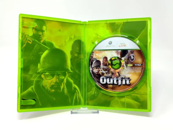 Interior del juego The Outfit (ESP) (Rebajado) para XBOX 360 con disco y manual