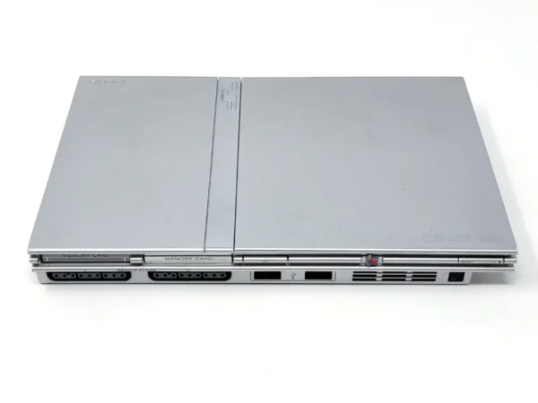 Sony Playstation 2 Slim Plata (Consola) (SCPH-70004) para PlayStation 2, edición PAL España, de segunda mano