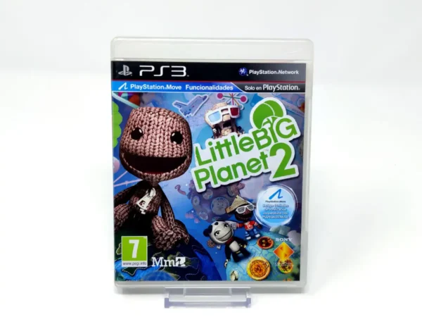 Portada de LittleBigPlanet 2 (ESP) para PlayStation 3, edición PAL España, de segunda mano