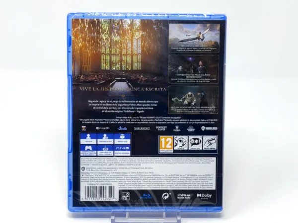 Parte trasera de Hogwarts Legacy (ESP) (v1) (Precintado) para PlayStation 4, edición PAL España
