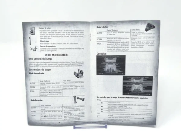 Tom Clancy's Splinter Cell: Pandora Tomorrow (ESP) (Manual) para PlayStation 2, edición PAL España, de segunda mano