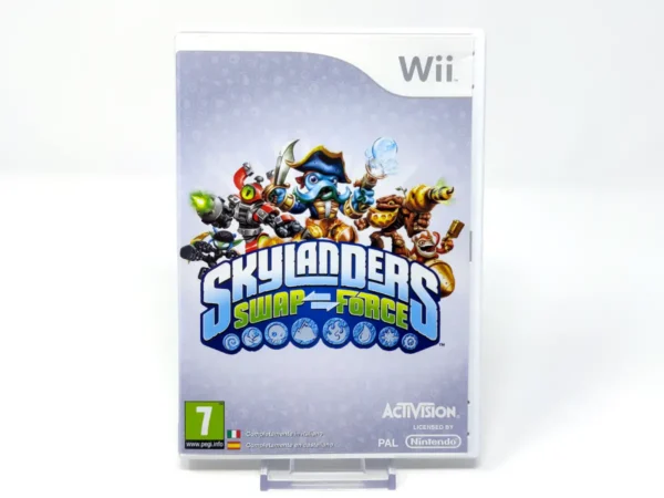 Portada de Skylanders: Swap Force (ESP) para Nintendo Wii, edición PAL España, de segunda mano