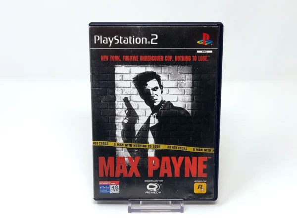 Portada de Max Payne (ESP) para PlayStation 2, edición PAL España, de segunda mano