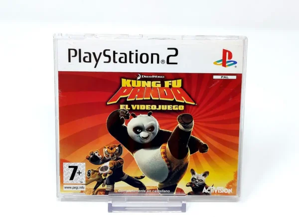 Portada de Kung Fu Panda: El Videojuego (ESP) (Promo) para PlayStation 2, edición PAL España, de segunda mano