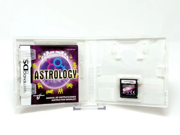 Lateral de la caja de Astrology (ESP) para Nintendo DS