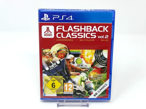 Portada de Atari Flashback Classics Vol. 2 (ESP) (Precintado) para PlayStation 4, edición PAL España, nuevo