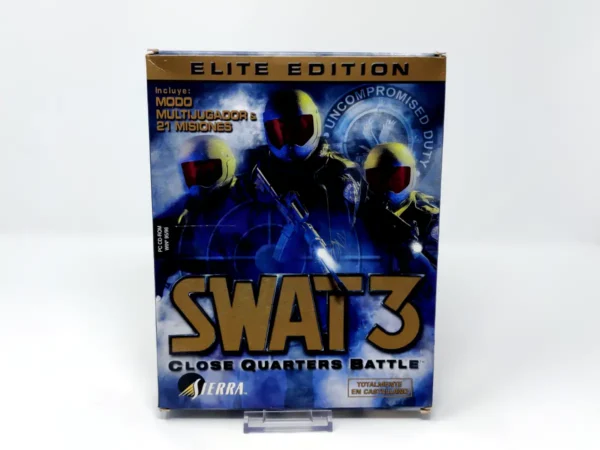 Portada de SWAT 3: Close Quarters Battle (ESP) (Big Box) para PC, edición PAL España, de segunda mano