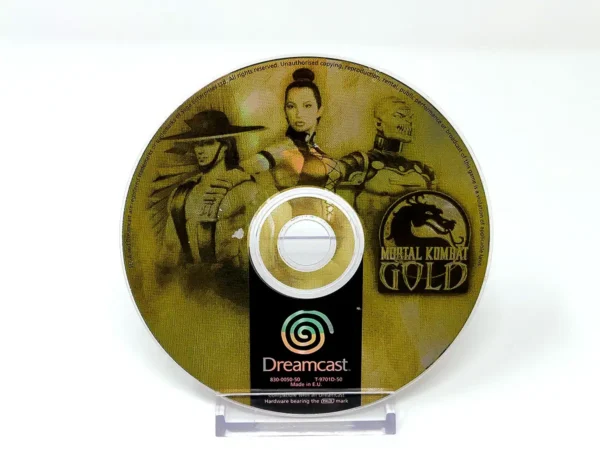 Mortal Kombat Gold (EUR) para Sega Dreamcast, edición PAL, de segunda mano