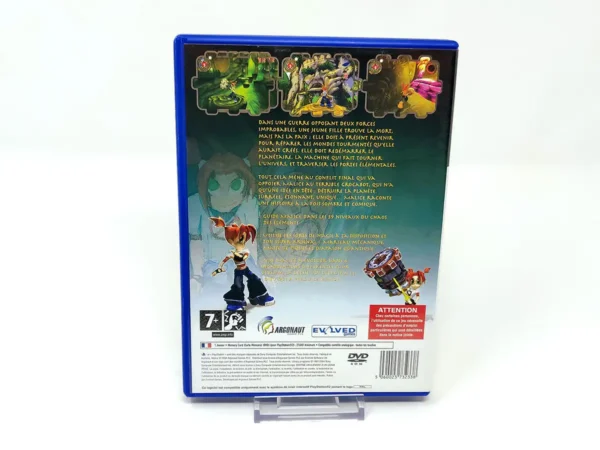 Parte trasera de Malice (FRA) para PlayStation 2, edición PAL Francia