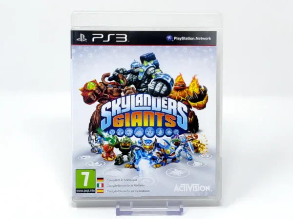 Portada de Skylanders: Giants (ESP) para PlayStation 3, edición PAL España, de segunda mano