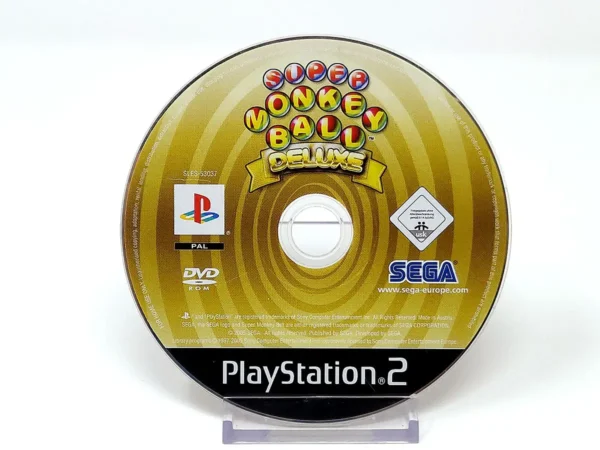 Super Monkey Ball Deluxe (ESP) (Disco) para PlayStation 2, edición PAL España, de segunda mano
