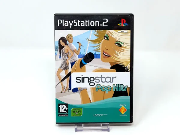 Portada de SingStar Pop Hits (FRA) (Rebajado) para PlayStation 2, edición PAL Francia, de segunda mano