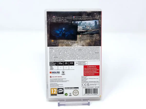 Parte trasera de Kholat (ESP) para Nintendo Switch, edición PAL España