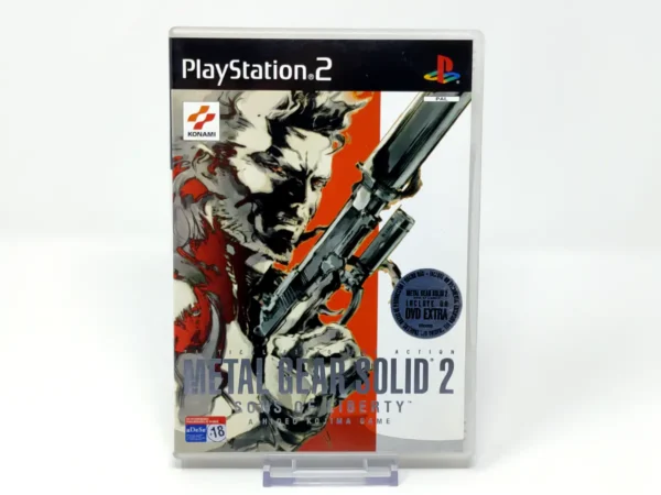 Portada de Metal Gear Solid 2: Sons of Liberty (ESP) (Rebajado) para PlayStation 2, edición PAL España, de segunda mano