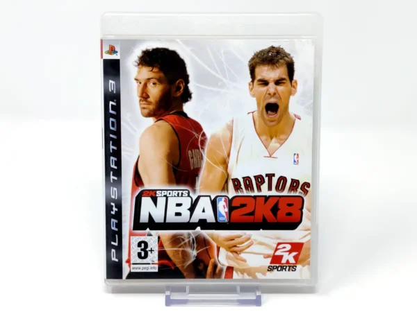 Portada de NBA 2K8 (ESP) para PlayStation 3, edición PAL España, de segunda mano