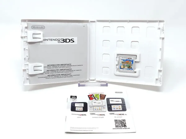 Interior del juego Dragon Quest VII: Fragmentos de un mundo olvidado (ESP) para Nintendo 3DS con disco y manual