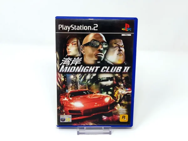 Portada de Midnight Club II (ITA) para PlayStation 2, edición PAL Italia, de segunda mano