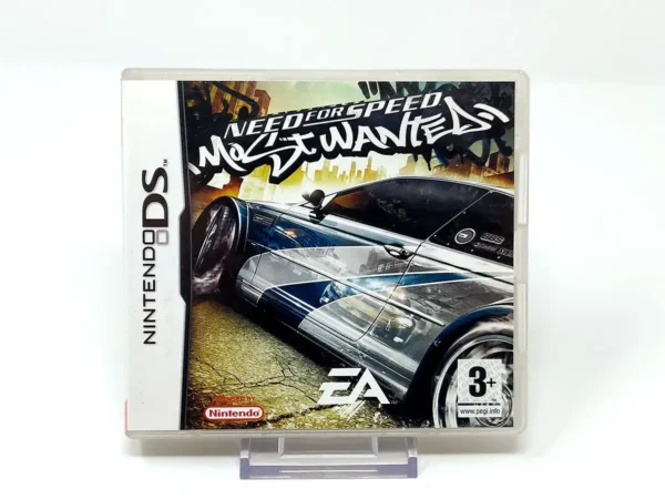 Portada de Need for Speed: Most Wanted (ESP) para Nintendo DS, edición PAL España, de segunda mano