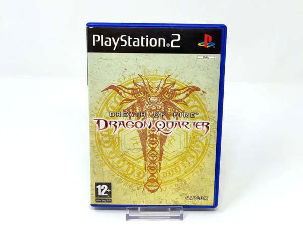 Portada de Breath of Fire: Dragon Quarter (ESP) para PlayStation 2, edición PAL España, de segunda mano