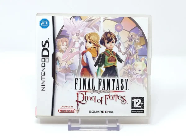 Portada de Final Fantasy Crystal Chronicles: Ring of Fates (ESP) para Nintendo DS, edición PAL España, de segunda mano