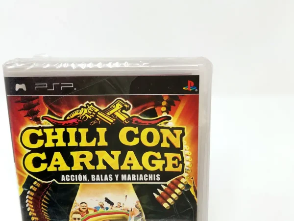 Lateral de la caja de Chili Con Carnage (ESP) (Precintado) para PSP