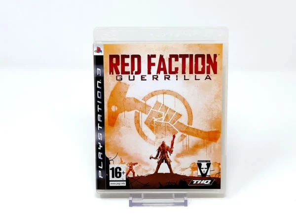 Portada de Red Faction: Guerrilla (ESP) para PlayStation 3, edición PAL España, de segunda mano