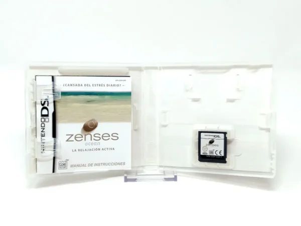 Lateral de la caja de Zenses: Ocean (ESP) para Nintendo DS