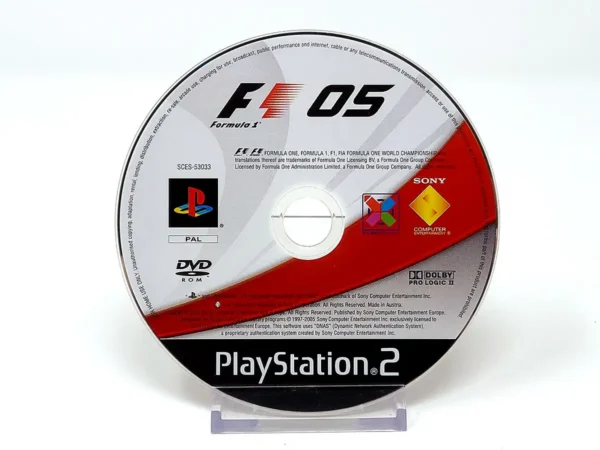 Formula One 05 (ESP) (Disco) para PlayStation 2, edición PAL España, de segunda mano