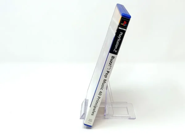 Lateral de la caja de Buzz! Pop Music 40 Principales (ESP) (Promo) para PlayStation 2
