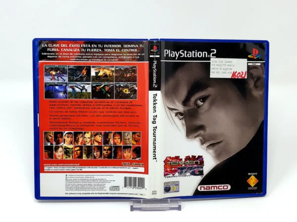 Tekken Tag Tournament (ESP) (Carátula) (Rebajado) para PlayStation 2, edición PAL España, de segunda mano