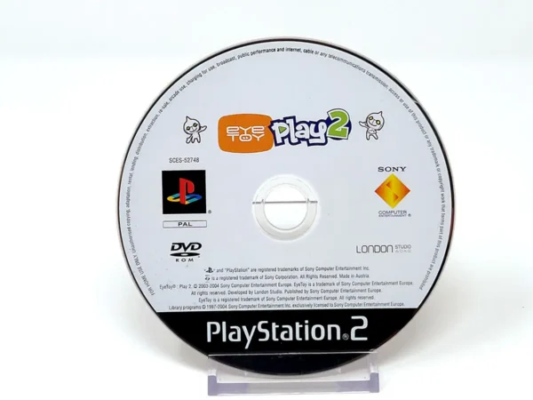EyeToy: Play 2 (ESP) (Disco) para PlayStation 2, edición PAL España, de segunda mano