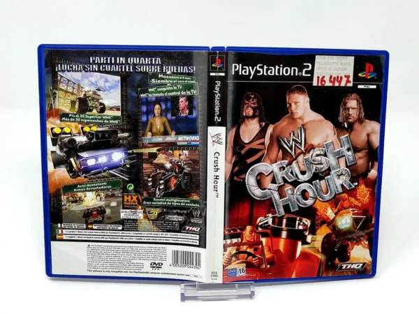 WWE Crush Hour (ESP) (Carátula) (Rebajado) para PlayStation 2, edición PAL España, de segunda mano