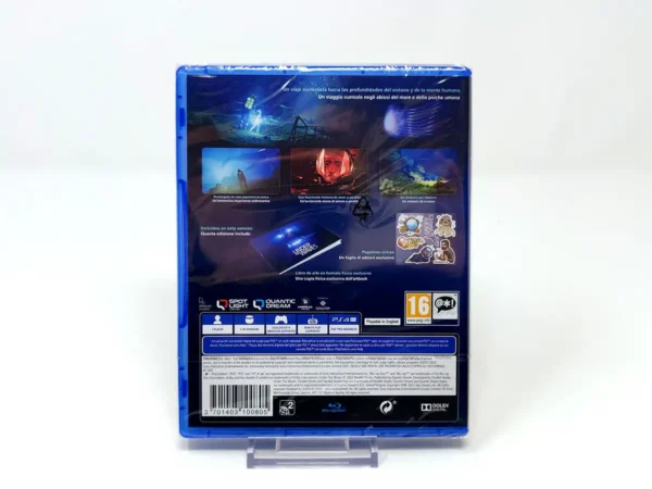 Parte trasera de Under The Waves (ESP) (Precintado) para PlayStation 4, edición PAL España