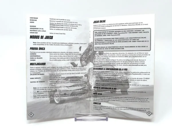 Burnout 3: Takedown (ESP) (Manual) para PlayStation 2, edición PAL España, de segunda mano