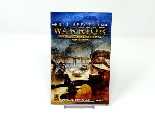 Full Spectrum Warrior: Ten Hammers (ESP) (Manual) para PlayStation 2, edición PAL España, de segunda mano