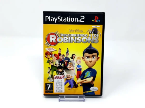 Portada de Descubriendo a los Robinsons (ESP) (Rebajado) para PlayStation 2, edición PAL España, de segunda mano