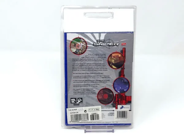 Parte trasera de The Sniper 2 (ESP) (Precintado) para PlayStation 2, edición PAL España