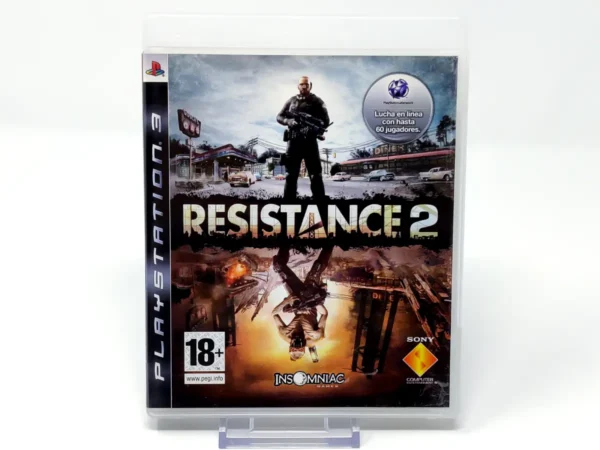 Portada de Resistance 2 (ESP) para PlayStation 3, edición PAL España, de segunda mano