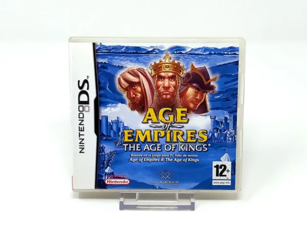 Portada de Age of Empires: The Age of Kings (ESP) para Nintendo DS, edición PAL España, de segunda mano