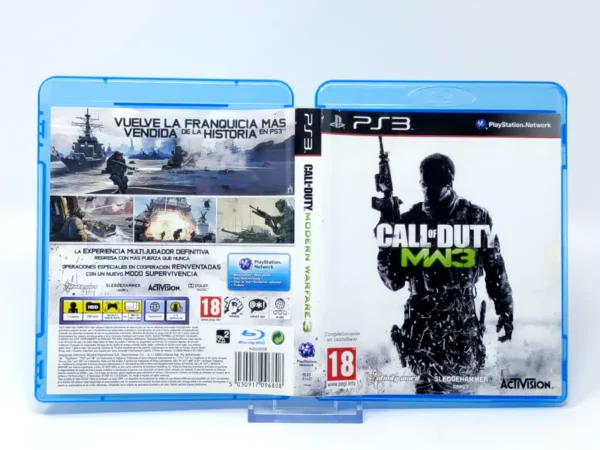 Call of Duty: Modern Warfare 3 (ESP) (Carátula) para PlayStation 3, edición PAL España, de segunda mano