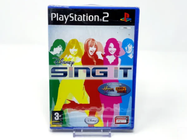 Portada de Disney Sing It (ESP) (Precintado) para PlayStation 2, edición PAL España, de segunda mano