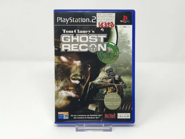 Portada de Tom Clancy's Ghost Recon (ESP) (Rebajado) para PlayStation 2, edición PAL España, de segunda mano