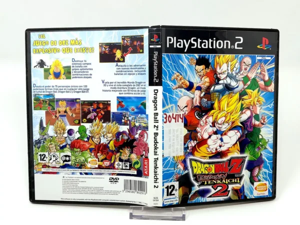 Dragon Ball Z: Budokai Tenkaichi 2 (ESP) (Carátula) (Rebajado) para PlayStation 2, edición PAL España, de segunda mano